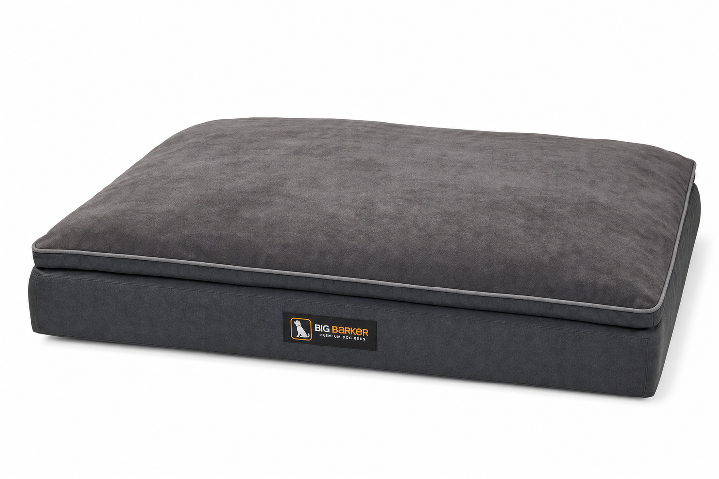 Big Barker Pillow Top Orthopedic Dog Bed — for Large Breeds — Great Dane, Mastiff, Bernese Mountain Dog