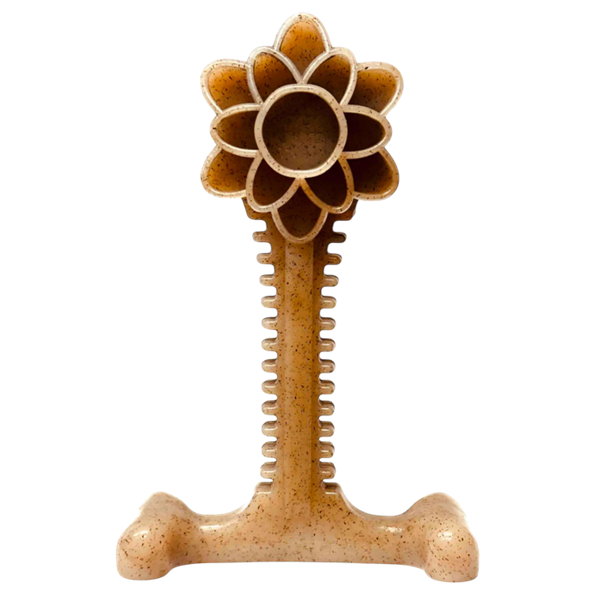 Honey Bone Dental Flower Tower - Indestructible Nylon Dog Chew Toy