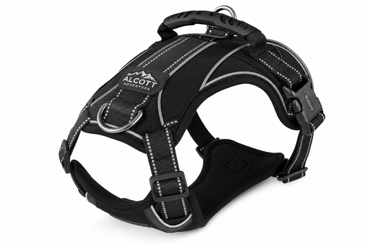 Alcott Adventure Reflective Dog Harness — for Large Breeds — Great Dane, Mastiff, Rottweiler, German Shepherd