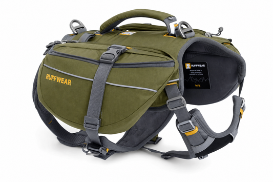 Ruffwear Approach Pack — Harness & Saddlebag System — for Large Breeds — Great Dane, Mastiff, Rottweiler, German Shepherd