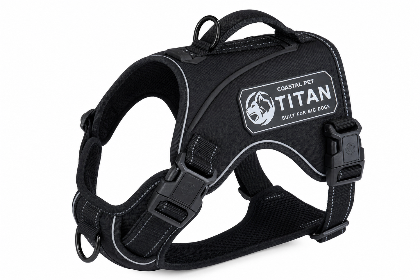 Coastal Pet Titan Big Dog Harness — Extra Heavy Duty — for Large Breeds — Great Dane, Mastiff, Rottweiler, German Shepherd