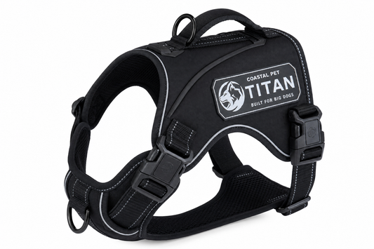 Coastal Pet Titan Big Dog Harness — Extra Heavy Duty — for Large Breeds — Great Dane, Mastiff, Rottweiler, German Shepherd