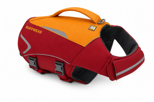 Ruffwear Float Coat Dog Life Jacket — for Large Breeds — German Shepherd, Labrador, Bernese Mountain Dog
