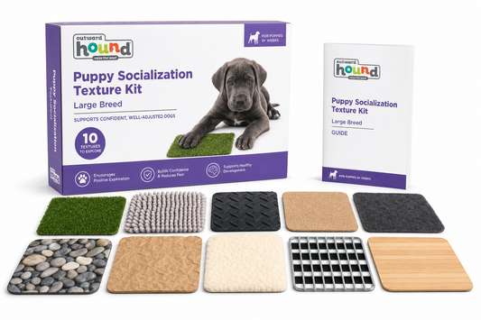 Outward Hound Puppy Socialization Texture Kit — for Large Breed Dogs — Great Dane, Mastiff, Rottweiler