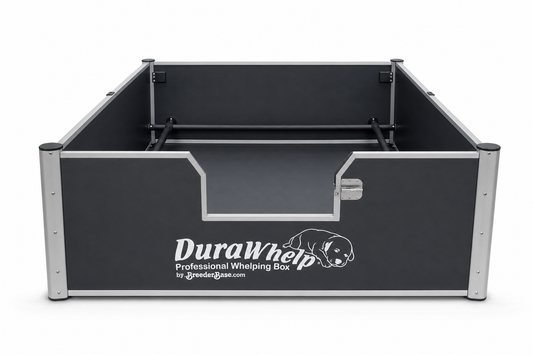 DuraWhelp Professional Whelping Box — Large Breed — for Large Breed Dogs — Great Dane, Mastiff, Rottweiler