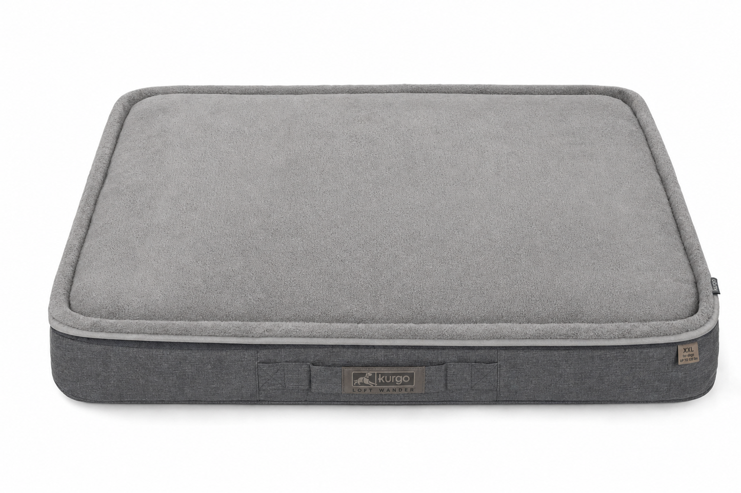 Kurgo Loft Wander Dog Bed — Travel Foldable — for Large Breeds — Great Dane, Mastiff, Bernese Mountain Dog