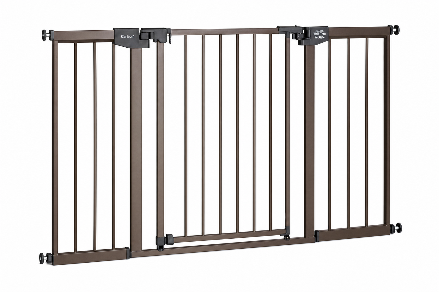 Carlson Extra-Wide Walk-Through Pet Gate — 48-Inch Tall — for Large Breed Dogs — Great Dane, Mastiff, Rottweiler