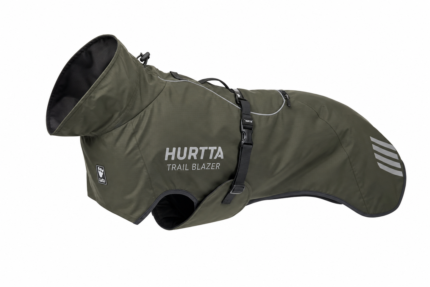 Hurtta Trail Blazer Dog Rain Coat — for Large Breeds — German Shepherd, Labrador, Bernese Mountain Dog