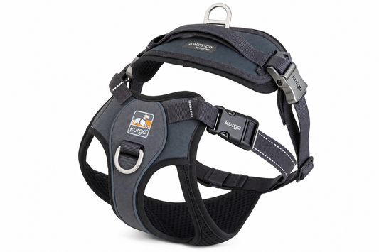 Kurgo Swift-CR Quick-Connect Dog Harness — for Large Breeds — Great Dane, Mastiff, Rottweiler, German Shepherd