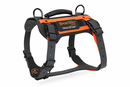 SportDOG TrailStar Biothane Tracking Harness — for Large Breeds — Great Dane, Mastiff, Rottweiler, German Shepherd