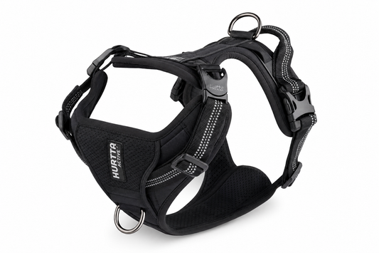 Hurtta Active Y-Harness — Ergonomic Sport — for Large Breeds — Great Dane, Mastiff, Rottweiler, German Shepherd