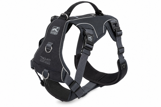 Kurgo Tru-Fit Smart Harness — Crash-Tested Car Safety — for Large Breeds — Great Dane, Mastiff, Rottweiler, German Shepherd