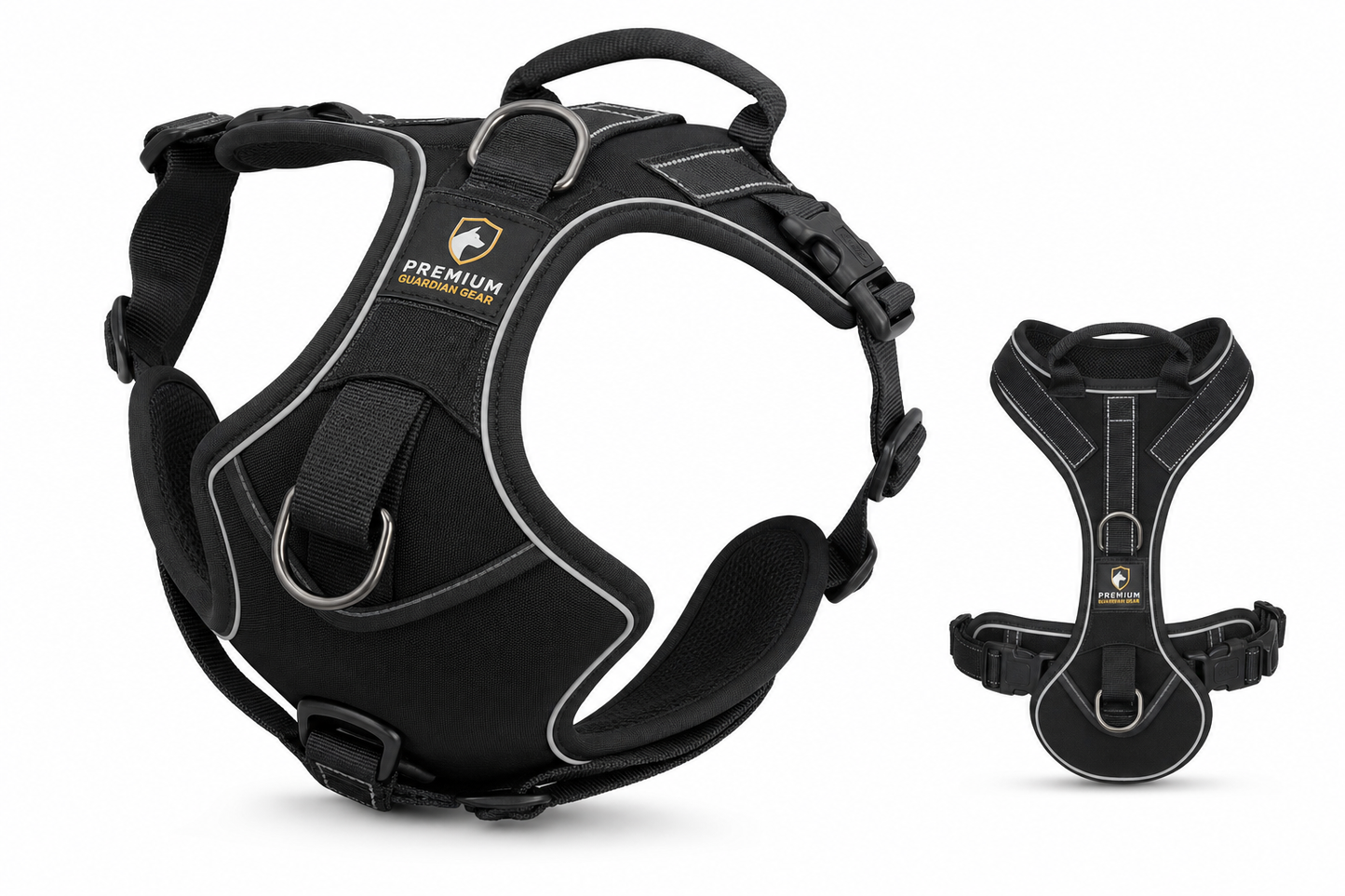 Guardian Gear Comfort Padded Dog Harness — for Large Breeds — Great Dane, Mastiff, Rottweiler, German Shepherd