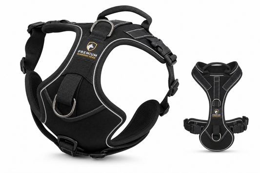 Guardian Gear Comfort Padded Dog Harness — for Large Breeds — Great Dane, Mastiff, Rottweiler, German Shepherd